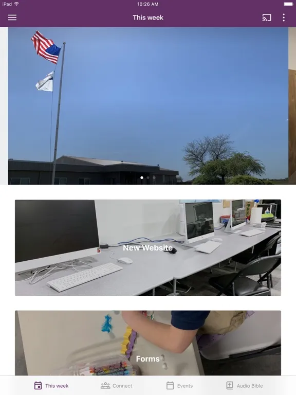 Hermiston Christian School iPad  Screenshots