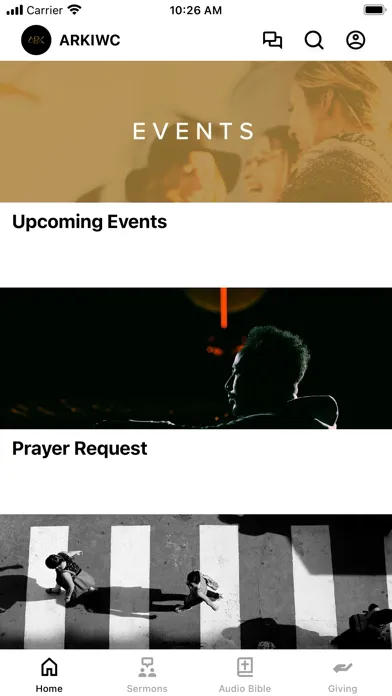 Ảnh chụp màn hình của The Ark International Worship