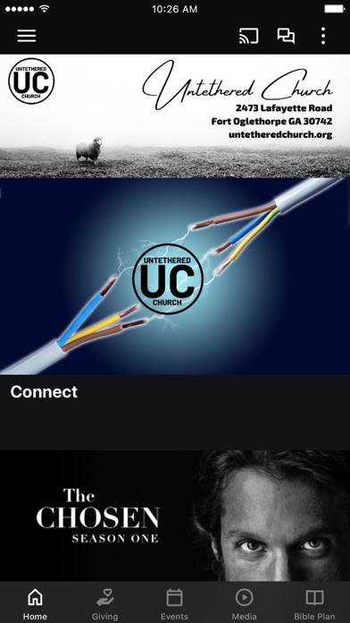ภาพหน้าจอของ Untethered Church