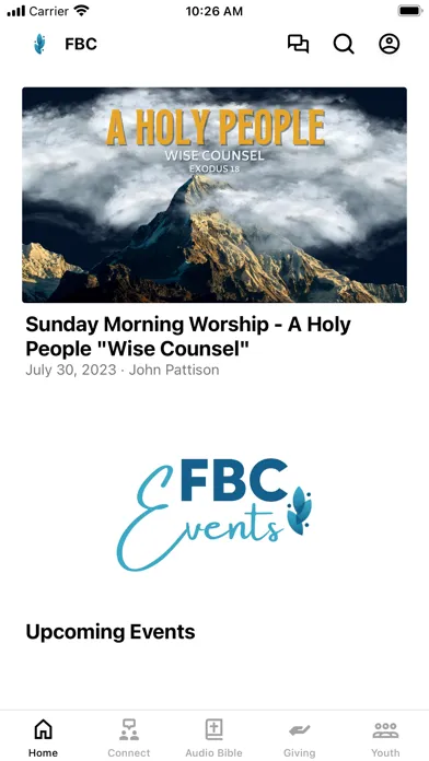 Tangkapan layar FBC McPherson
