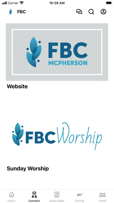 Tangkapan layar FBC McPherson