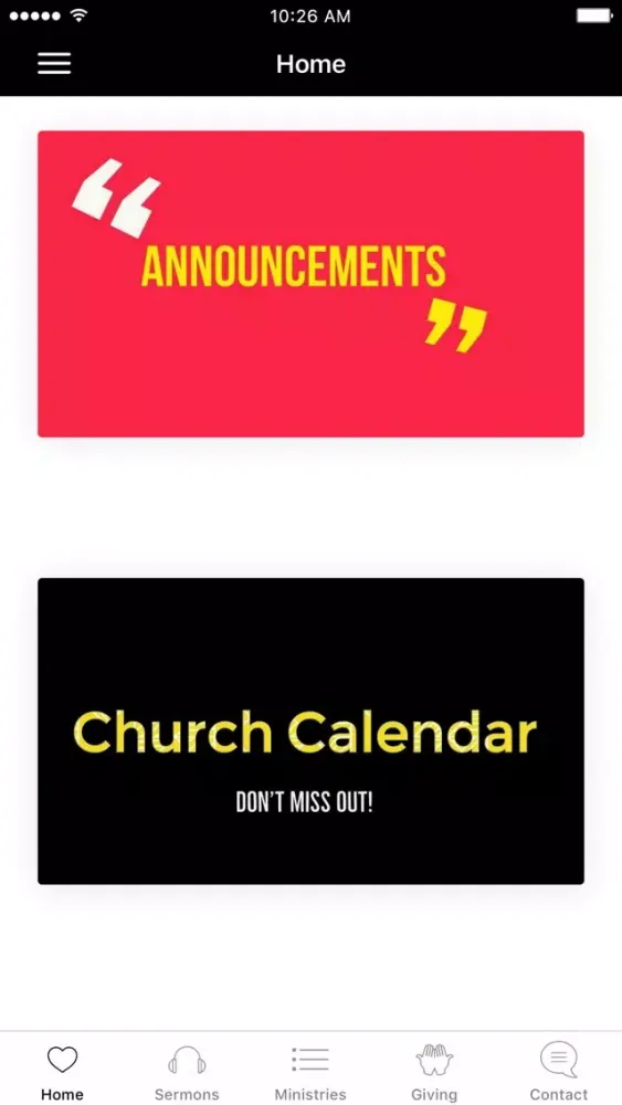 Evangel Community Church स्क्रीनशॉट