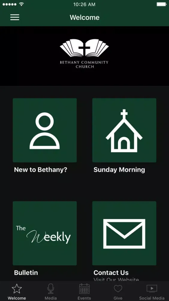 Screenshot di Bethany Community- Washington