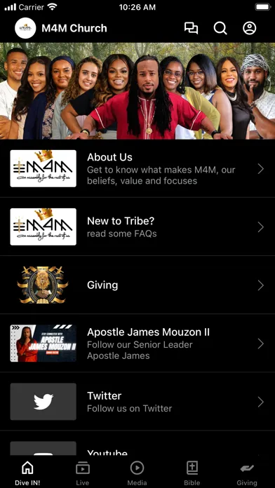 تصاویر Ministry 4 Millennials App