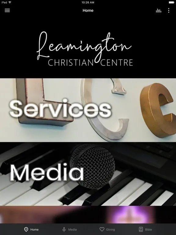 Leamington Christian Centre iPad  স্ক্রিনশট