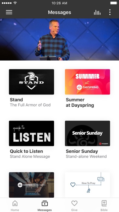 Capturas de pantalla de Dayspring Church