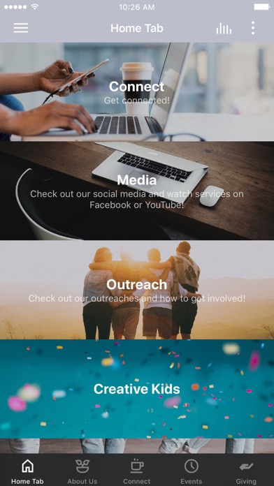 Capturas de pantalla de Common Ground Church LWB