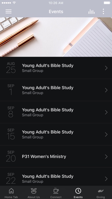 Capturas de pantalla de Common Ground Church LWB
