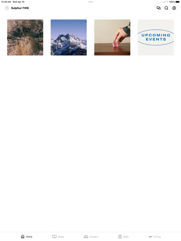 Sulphur First FWB Church iPad 应用截图