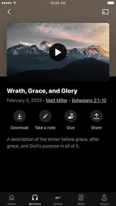 The Vine Community Church App Ekran Görüntüleri