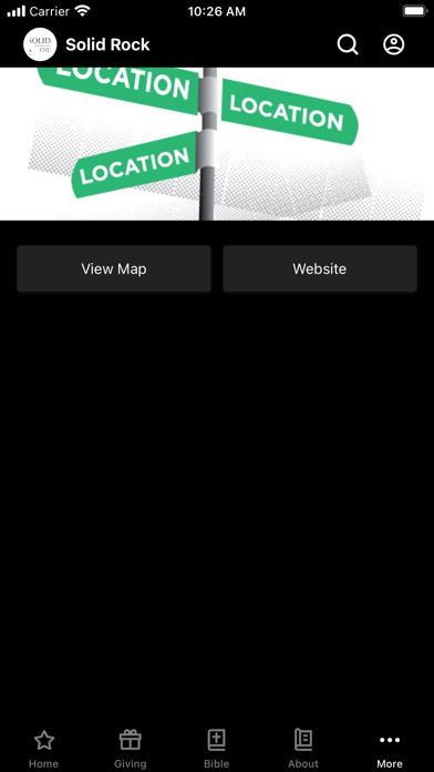 Screenshot di Solid Rock Church MN