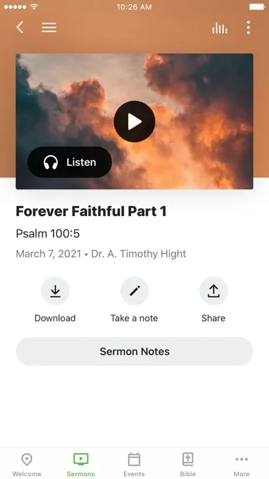GraceLife Baptist Church スクリーンショット