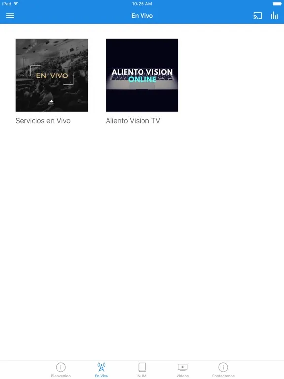 Ministerios Aliento de Vida iPad 應用截圖