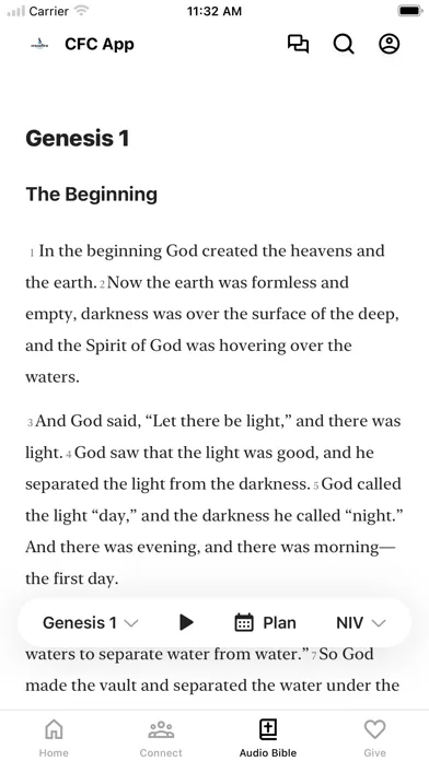 Crossfire Church App Screenshots