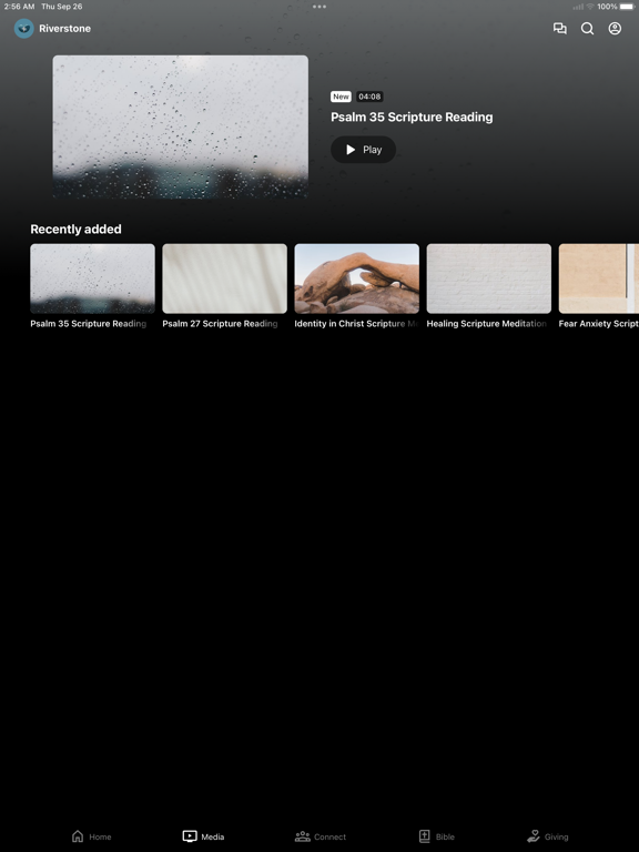 Riverstone Chapel CO iPad 应用截图