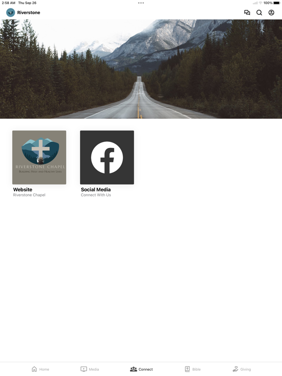 Riverstone Chapel CO iPad 应用截图