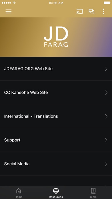 Capturas de pantalla de JD Farag
