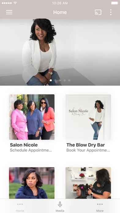 Salon Nicole Hair Screenshots