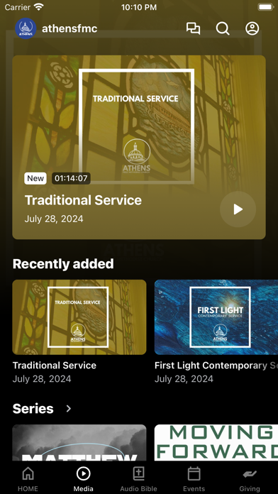 Athens First Methodist Church स्क्रीनशॉट