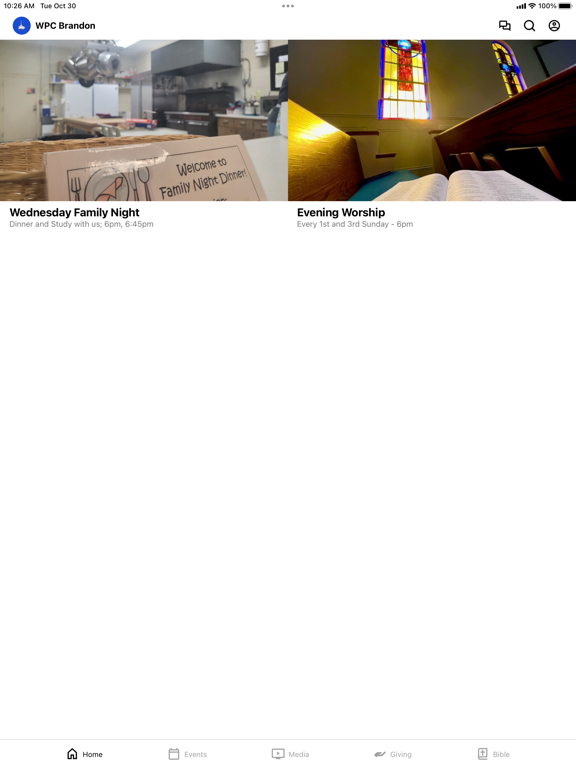 Screenshot di WPC Brandon iPad 