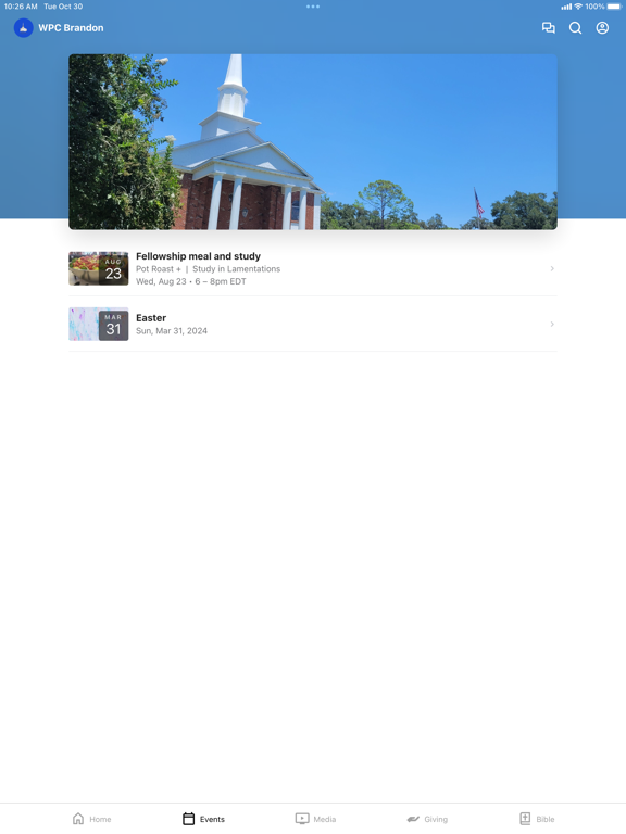 Screenshot di WPC Brandon iPad 
