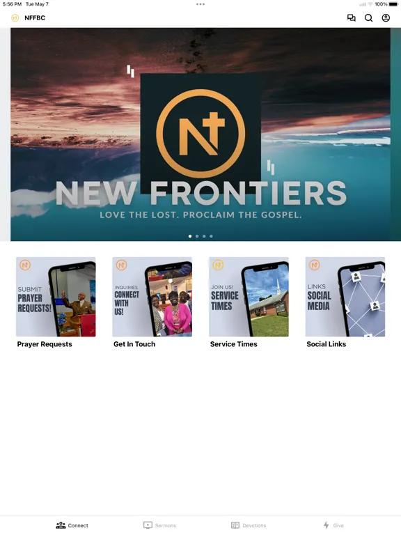 New Frontiers of Faith iPad  سکرین شاٹس