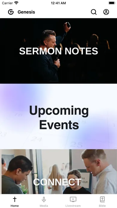 Tangkapan layar Genesis Church Roseville