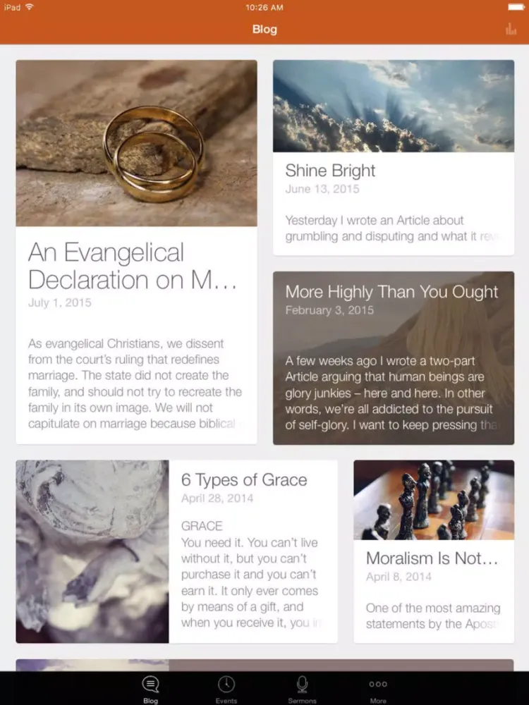 ภาพหน้าจอของ Port Gardner Community Church iPad 