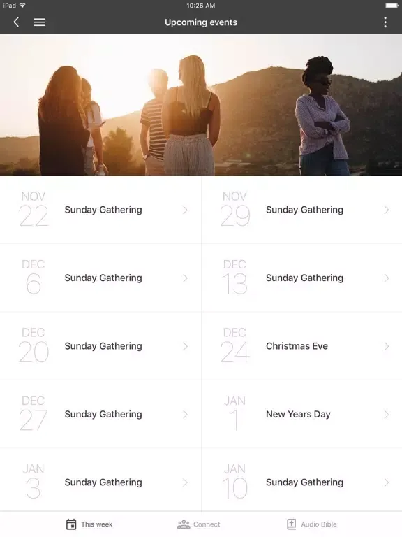 Captures d'écran de Bridge Fellowship Church iPad 