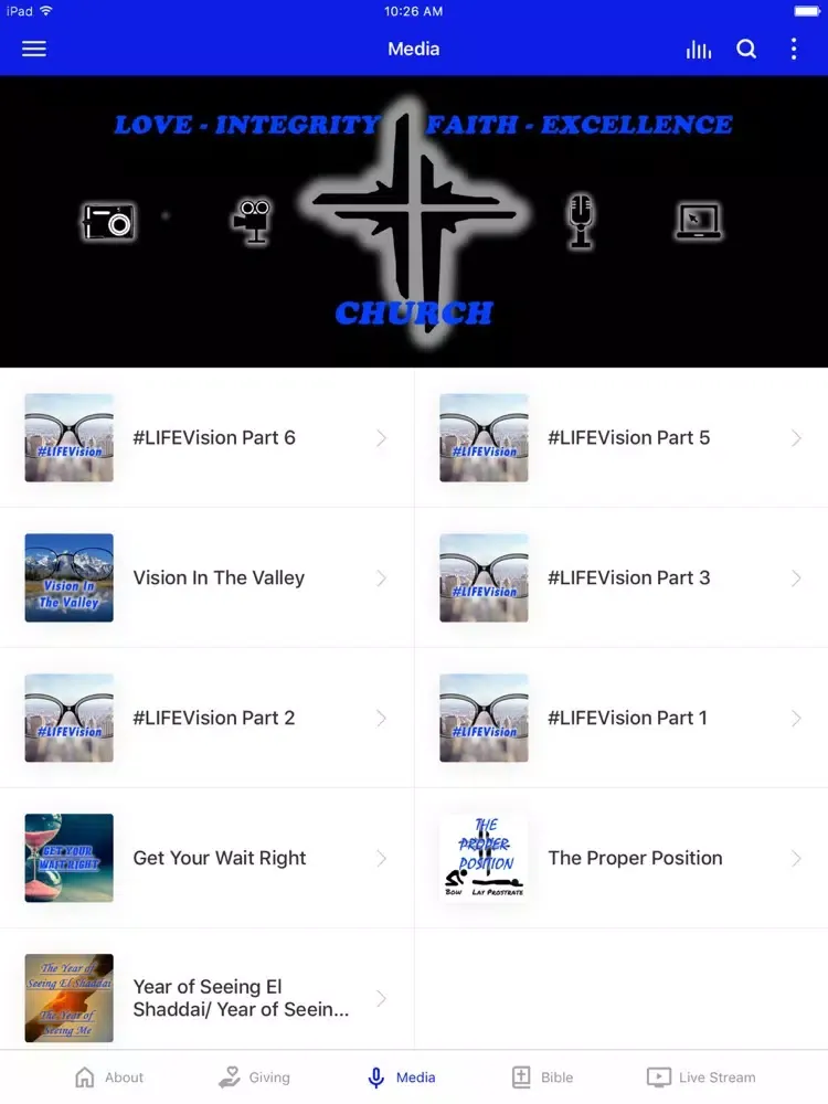 L.I.F.E. Church West RVA iPad  स्क्रीनशॉट