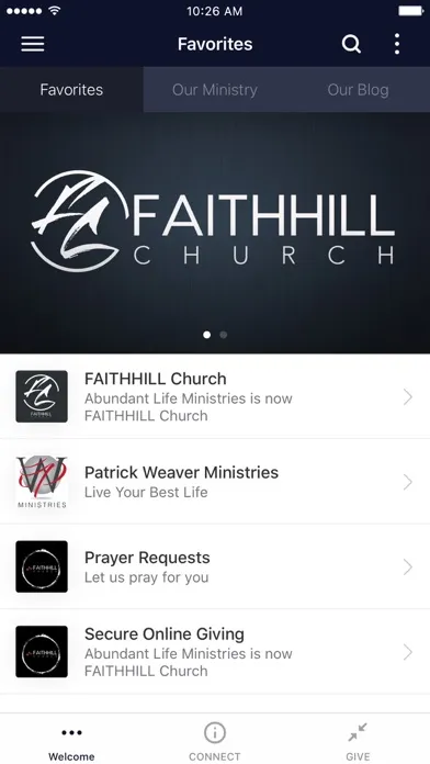 Patrick Weaver Ministries Screenshots