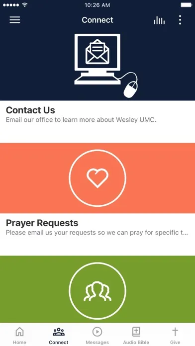 Wesley UMC Evans スクリーンショット