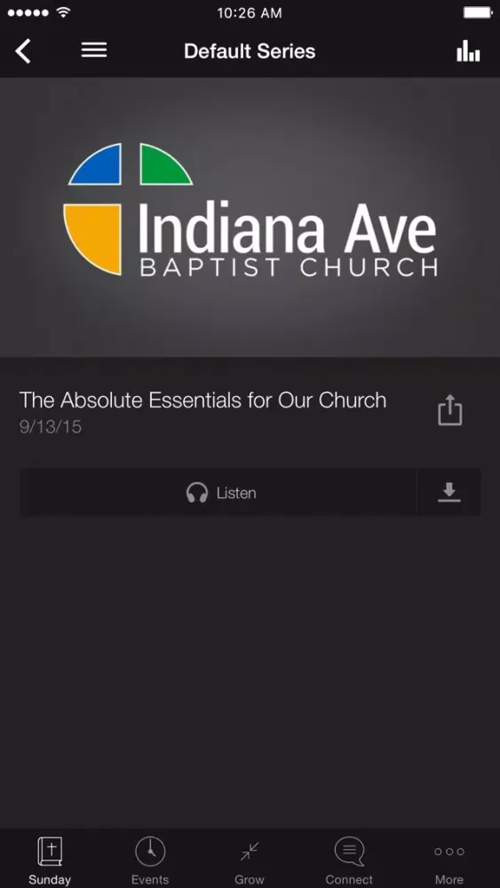 Indiana Avenue Baptist Church Ekran Görüntüleri