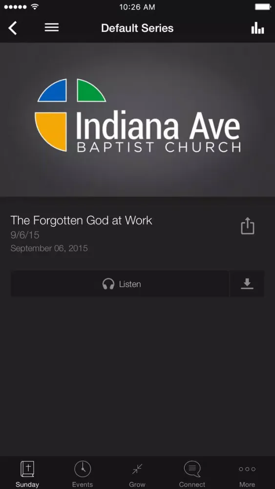 Indiana Avenue Baptist Church Ekran Görüntüleri