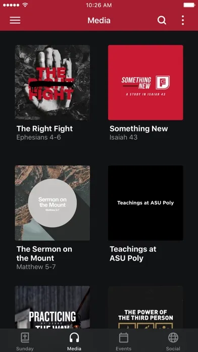 Capturas de tela do Passion Creek Church