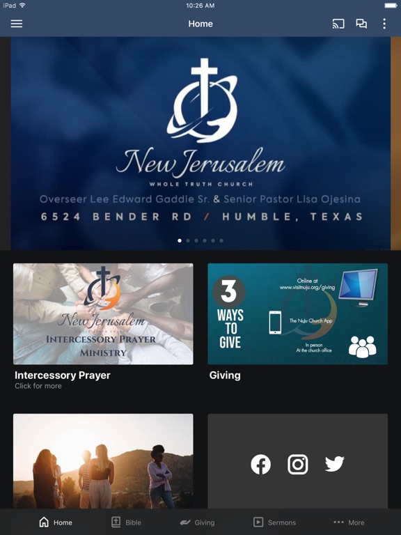 New Jerusalem WTC iPad  スクリーンショット