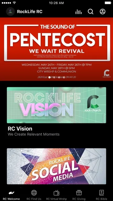 R.O.C.K CHURCH CLE應用截圖