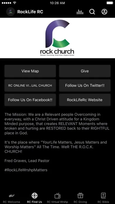R.O.C.K CHURCH CLE應用截圖