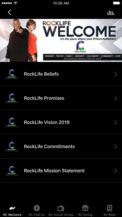 R.O.C.K CHURCH CLE應用截圖
