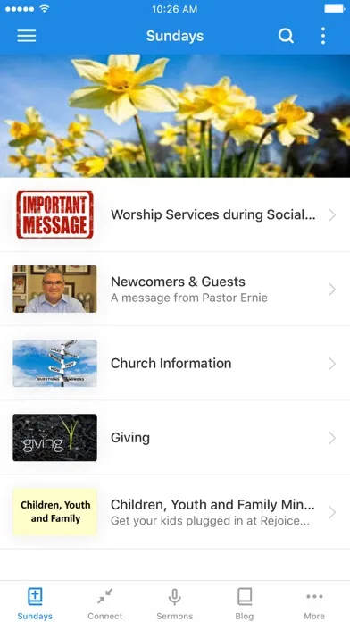 Rejoice Lutheran Church Screenshots