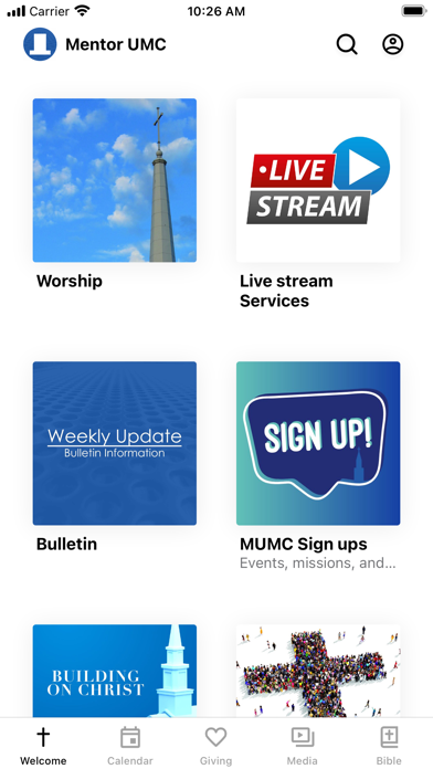 ภาพหน้าจอของ Mentor United Methodist Church