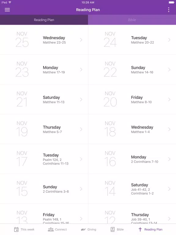 Ảnh chụp màn hình của Thrive Worship Center iPad 