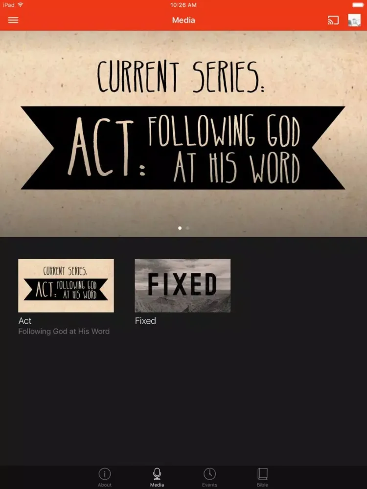 Mission Church Appleton iPad  スクリーンショット