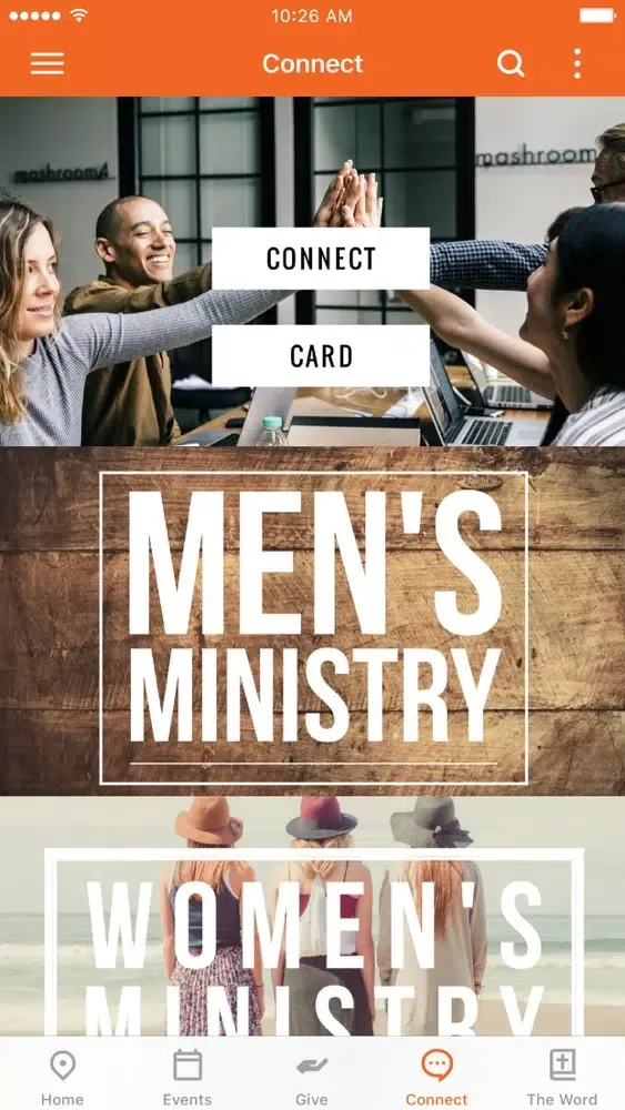 Mountain Ridge Church App Ekran Görüntüleri