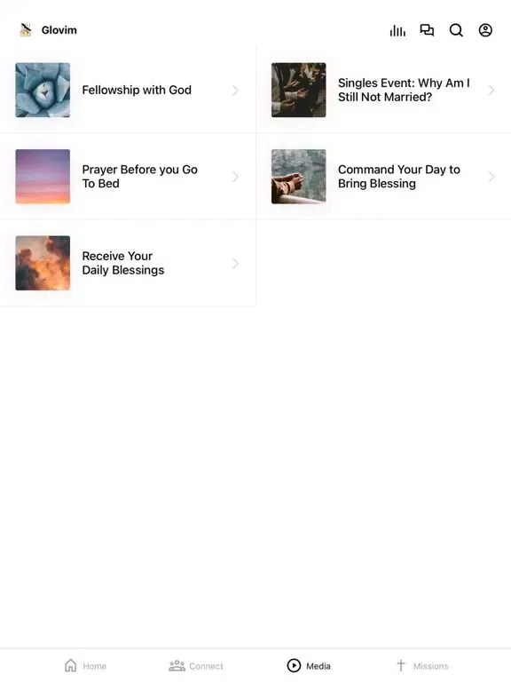 Global Vision Ministries Inc iPad  Ekran Görüntüleri