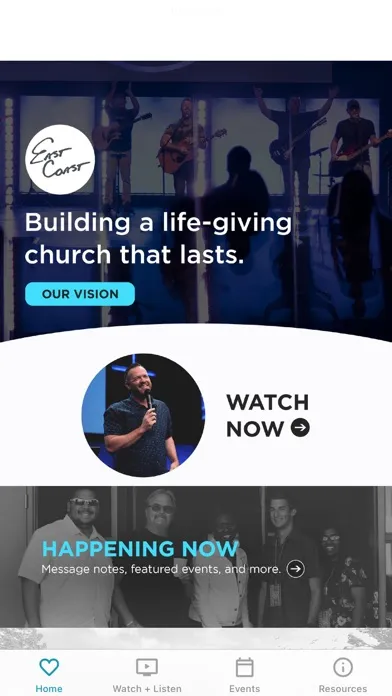 Capturas de pantalla de East Coast App