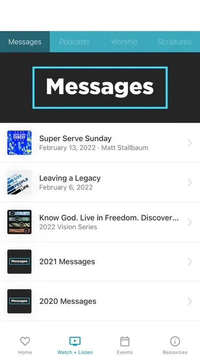 Capturas de pantalla de East Coast App