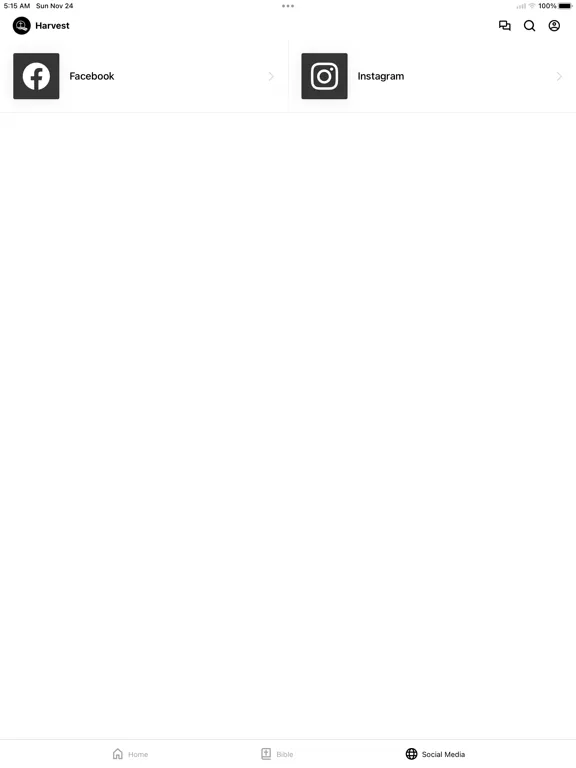 Harvest Church Ky iPad  Screenshots