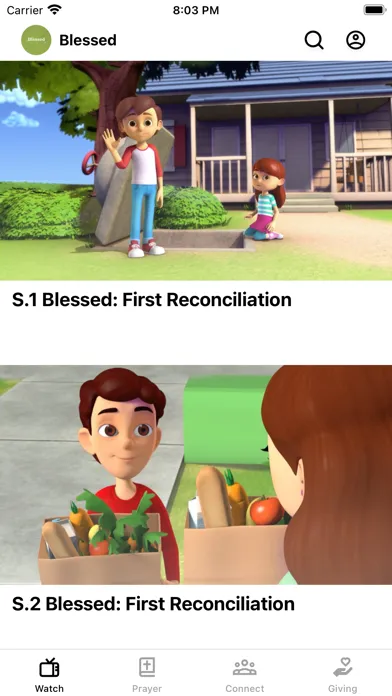Blessed: Dynamic Catholic Ekran Görüntüleri