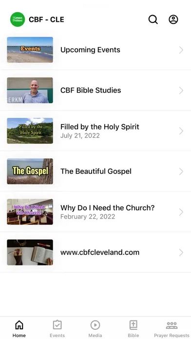 Campus Bible Fellowship - CLE应用截图